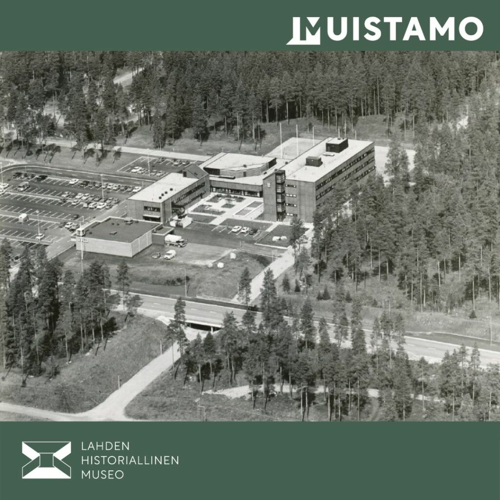 Muistamo kuva Hollolan kuntakeskuksesta vuodelta 1979